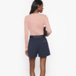 Maison Kitsuné Women Handwriting Label Ribbed Cardigan