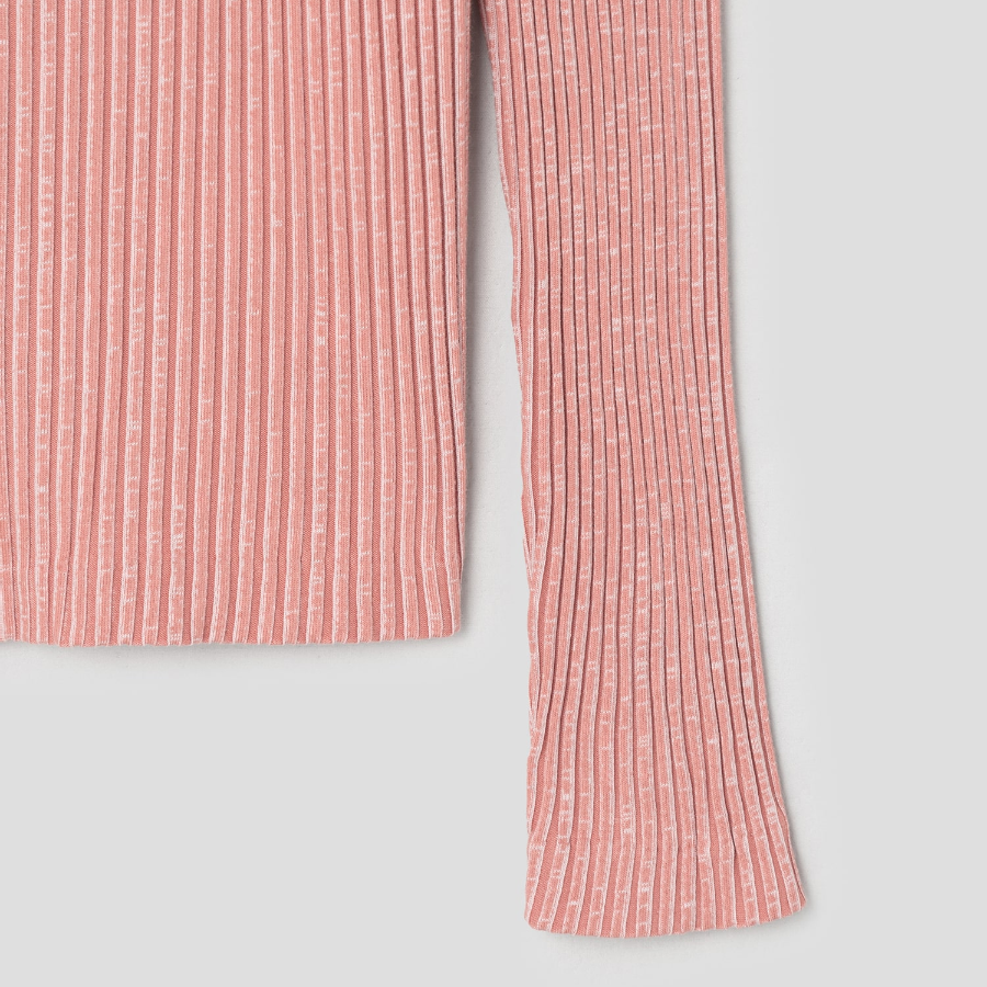 Maison Kitsuné Women Handwriting Label Ribbed Cardigan
