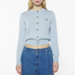 Maison Kitsuné Women Bold Fox Head Patch Regular Cardigan