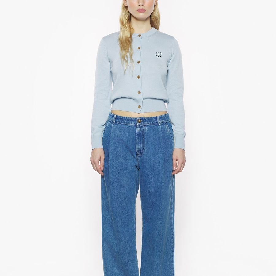 Maison Kitsuné Women Bold Fox Head Patch Regular Cardigan