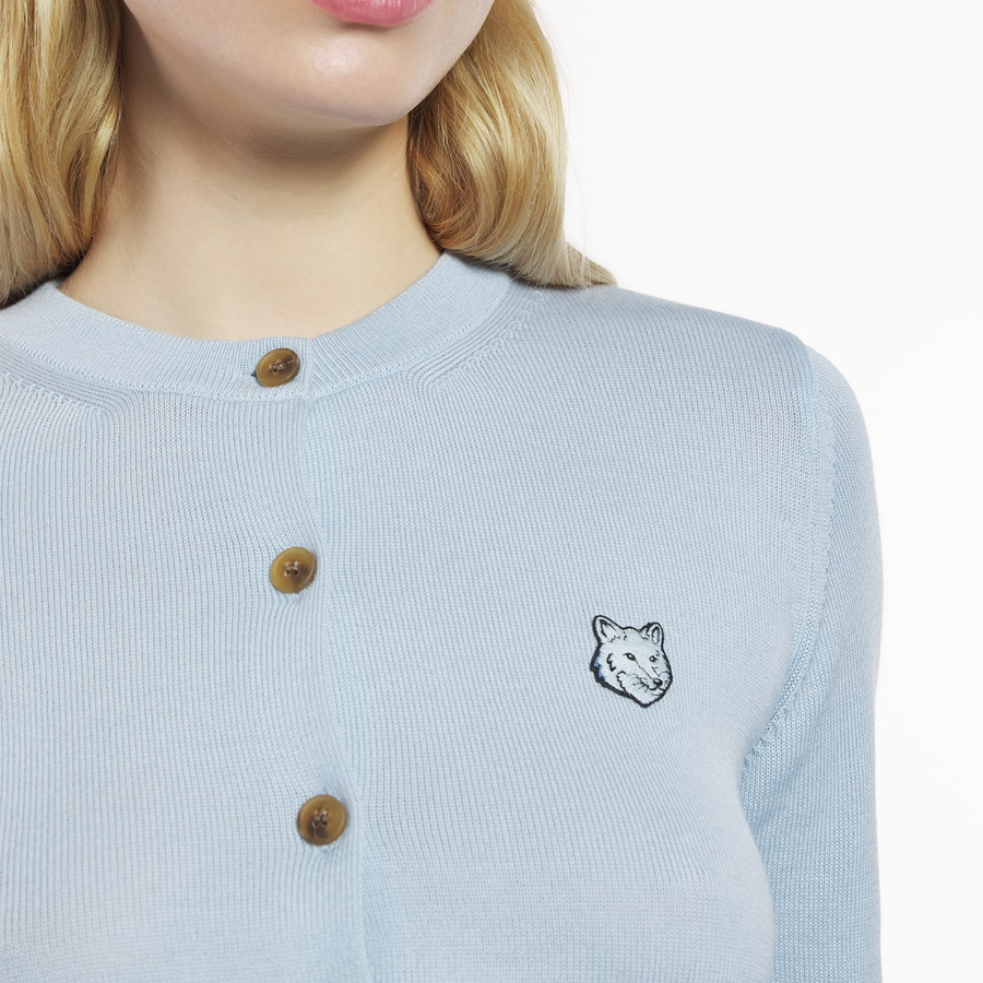 Maison Kitsuné Women Bold Fox Head Patch Regular Cardigan