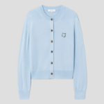 Maison Kitsuné Women Bold Fox Head Patch Regular Cardigan