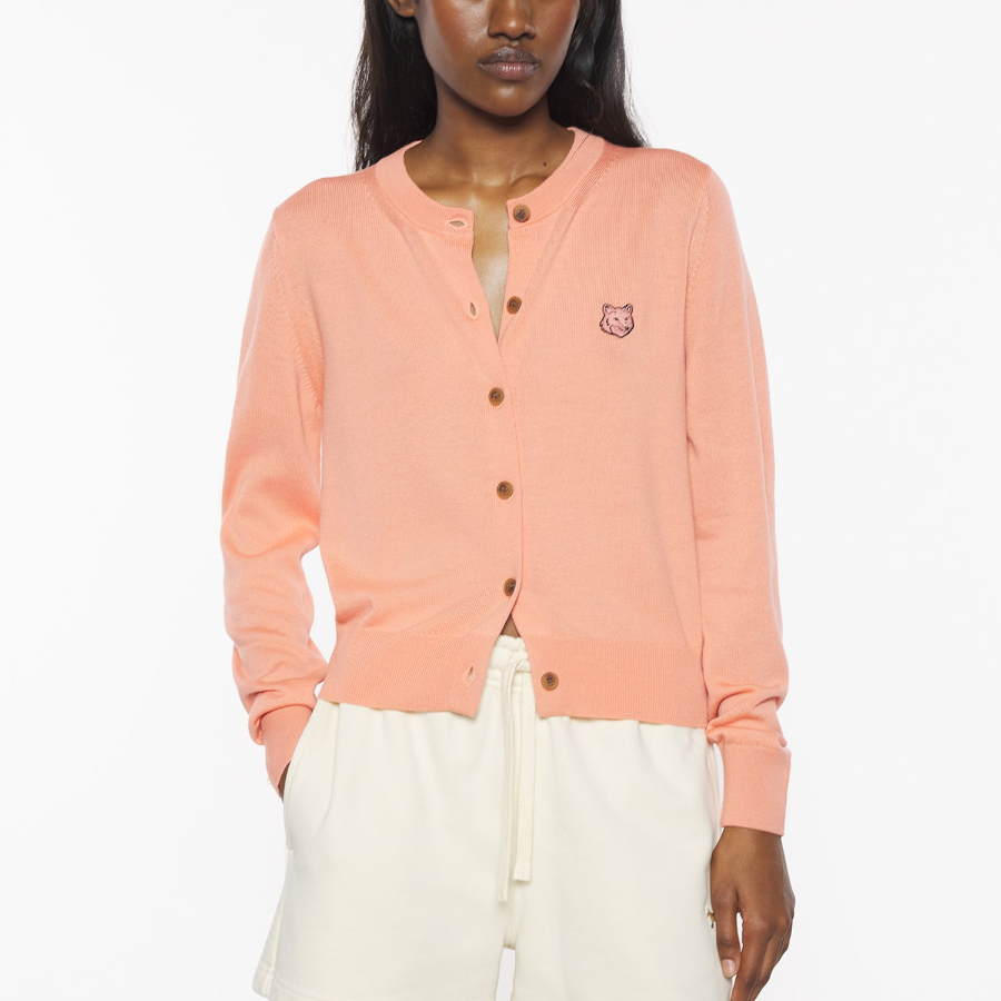 Maison Kitsuné Women Bold Fox Head Patch Regular Cardigan
