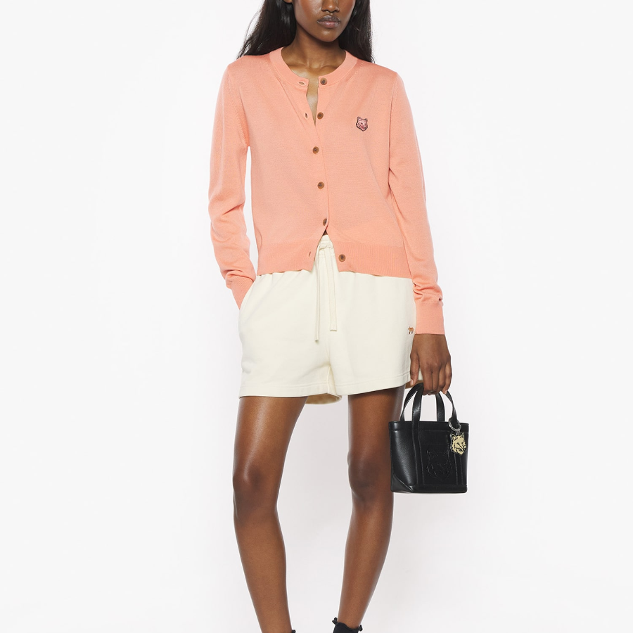 Maison Kitsuné Women Bold Fox Head Patch Regular Cardigan