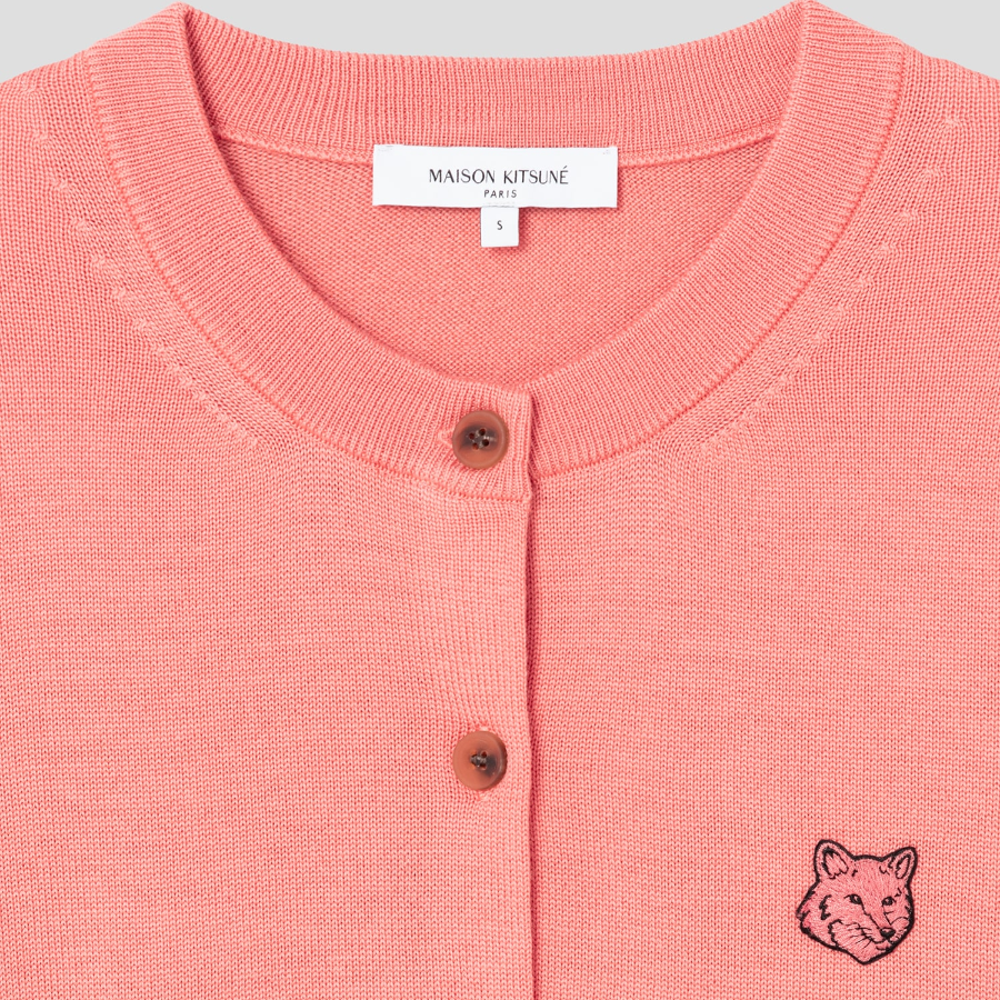 Maison Kitsuné Women Bold Fox Head Patch Regular Cardigan