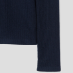 Maison Kitsuné Women Baby Fox Patch Fine Ribbed Cardigan