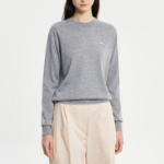 Maison Kitsuné Women Baby Fox Patch Regular Jumper