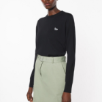 Maison Kitsuné Women Baby Fox Patch Regular Jumper