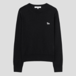 Maison Kitsuné Women Baby Fox Patch Regular Jumper