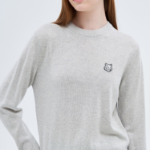 Maison Kitsuné Women Fox Head Patch Regular Jumper