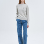 Maison Kitsuné Women Fox Head Patch Regular Jumper