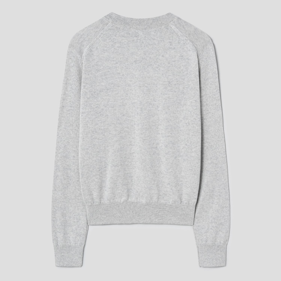 Maison Kitsuné Women Fox Head Patch Regular Jumper