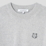 Maison Kitsuné Women Fox Head Patch Regular Jumper