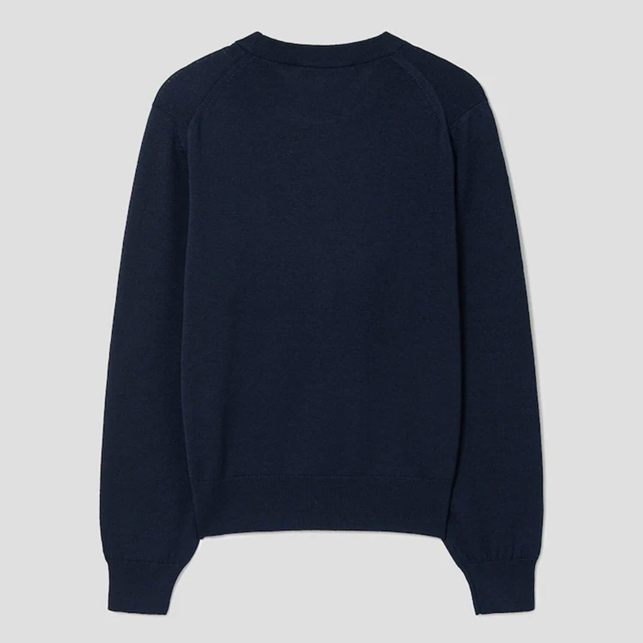 Maison Kitsuné Women Fox Head Patch Regular Jumper