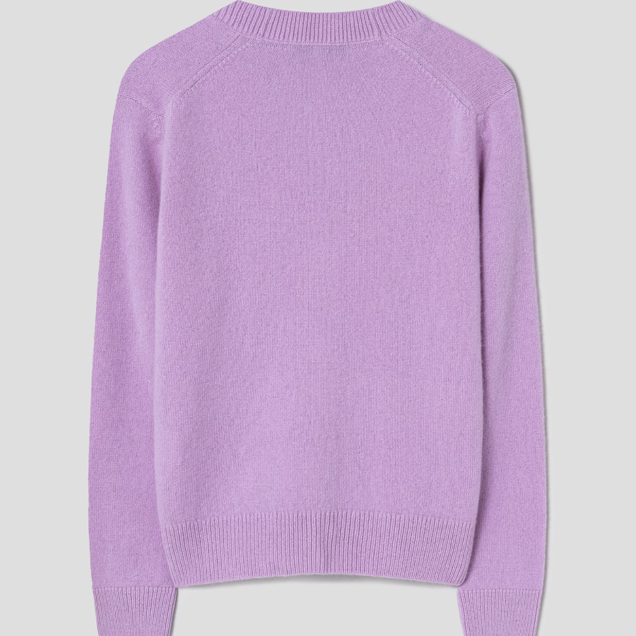 Maison Kitsune [EXCLUSIVE] Women Baby Fox Patch Boxy Cardigan