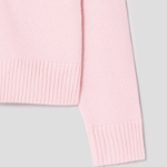 Maison Kitsune Women Bold Fox Head Embroidered Cropped Cardigan