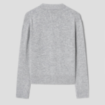 Maison Kitsune Women Bold Fox Head Embroidered Cropped Cardigan