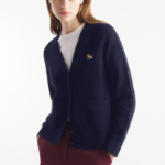 Maison Kitsune Women Baby Fox Patch Boxy Cardigan