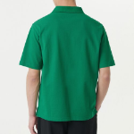 Slit Neck Piqué Polo Shirt [Irish Green]