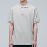 [Cooltandard] Piqué Polo Shirt [Mushroom]