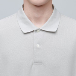 [Cooltandard] Piqué Polo Shirt [Mushroom]