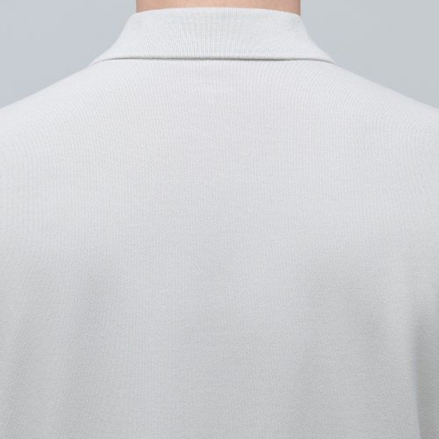 [Cooltandard] Piqué Polo Shirt [Mushroom]