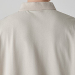 [Cooltandard] Relaxed Fit Piqué Polo Shirt [Ecru]