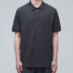 [Cooltandard] Piqué Polo Shirt [Dark Gray]