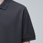 [Cooltandard] Piqué Polo Shirt [Dark Gray]