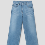 KUHO Straight-Fit Denim Pants - Blue