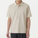 [Cooltandard] Piqué Polo Shirt [Ecru]