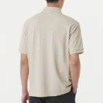 [Cooltandard] Piqué Polo Shirt [Ecru]