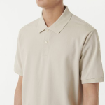 [Cooltandard] Piqué Polo Shirt [Ecru]