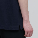 Relaxed Fit Piqué Polo Shirt [Navy]