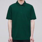 Basic Piqué Polo Shirt [Green]
