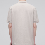 Basic Piqué Polo Shirt [Mushroom]