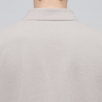 Basic Piqué Polo Shirt [Mushroom]