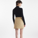 Maison Kitsune Women Baby Fox Patch Fine Ribbed Turtleneck