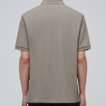 [Cooltandard] Piqué Polo Shirt [Dusty Beige]