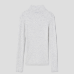 Maison Kitsune Women Baby Fox Patch Fine Ribbed Turtleneck