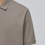 [Cooltandard] Piqué Polo Shirt [Dusty Beige]