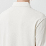 [Cooltandard] Piqué Polo Shirt [Cream]