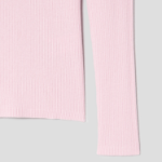 Maison Kitsune Women Baby Fox Patch Fine Ribbed Turtleneck