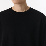 Cool Touch Crew Neck Short Sleeve Knit [Black]