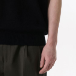 Cool Touch Crew Neck Short Sleeve Knit [Black]