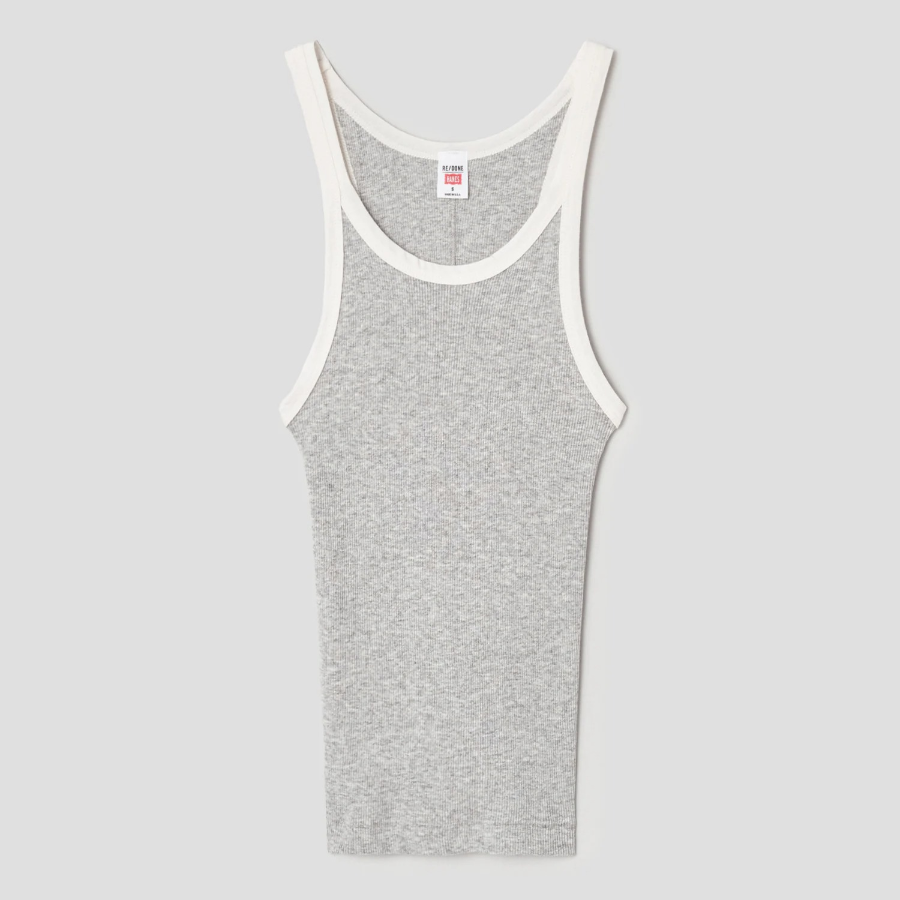 10 CORSO COMO RE DONE Ribbed Tank