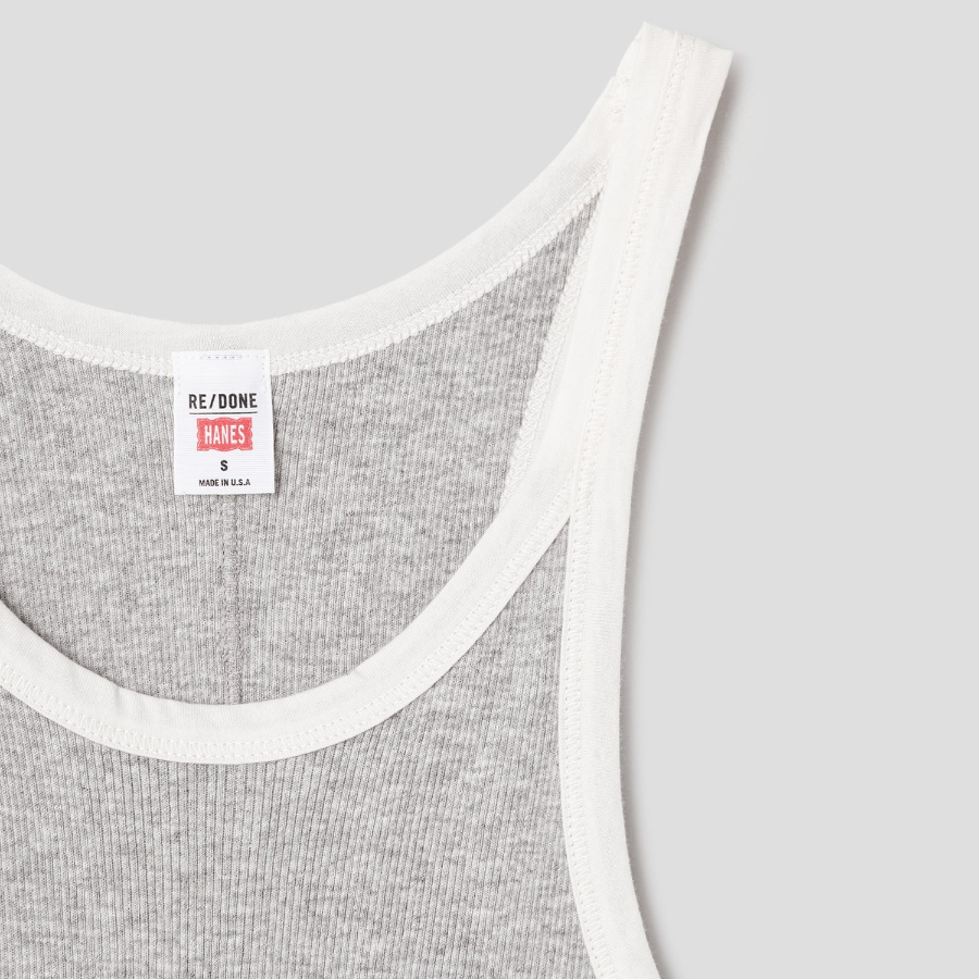 10 CORSO COMO RE DONE Ribbed Tank