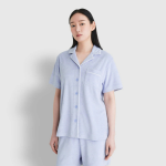 JAJU Terry 3-Part Pajama Set (Sky Blue) — мягкость махры и легкость для летнего отдыха
