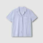 JAJU Terry 3-Part Pajama Set (Sky Blue) — мягкость махры и легкость для летнего отдыха