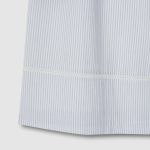 JAJU Seersucker Shirring Sleeveless Pajama Dress (Light Blue) — воздушная ночная сорочка для тёплых ночей